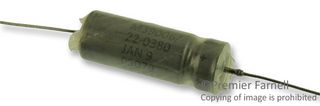 VISHAY M39006/22-0380 Tantalum Capacitor, Wet, 140 µF, 60 V, ± 10%, PC Pin