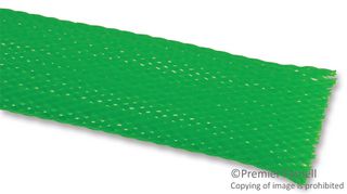 PRO POWER 8465-0232-NGRN Sleeving, Braided, Expandable, PET (Polyethylene Terephthalate), Green, 19.05 mm, 15.24 m, 50 ft