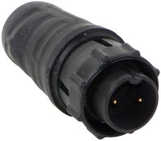 SWITCHCRAFT/CONXALL EN3C3MCX Circular Connector, Sealed Circular Connector, EN3 Series, Cable Mount Plug, 3 Contacts