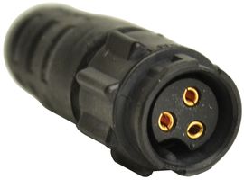 SWITCHCRAFT/CONXALL EN3L2FX Circular Connector, Sealed Circular Connector, EN3 Series, Cable Mount Plug, 2 Contacts