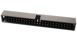 MULTICOMP PRO MC-254-64-00-ST-DIP Pin Header, Wire-to-Board, 2.54 mm, 2 Rows, 64 Contacts, Through Hole Straight