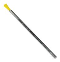 MENDA 36096 Brush, ESD, Dissipative, Round, Aluminum Handle, Nylon Bristle, 3 mm x 121 mm