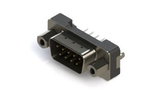 EDAC 627-009-224-017 D Sub Connector, Standard, Plug, 627 Series, 9 Contacts, DE, Solder
