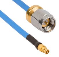 AMPHENOL SV MICROWAVE 7029-3640 RF / Coaxial Cable Assembly, 12 ", 305 mm, T-Flex 405, SMA Plug, SMPM Jack, 50 ohm