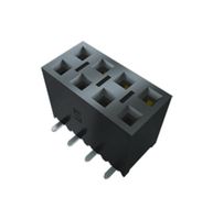 SAMTEC SSM-104-L-DV-K-TR PCB Receptacle, Board-to-Board, 2.54 mm, 2 Rows, 8 Contacts, Surface Mount