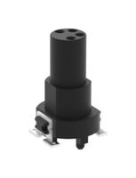ERNI - TE CONNECTIVITY 224151-E Sensor Connector, M8, Female, 4 Positions, Solder Socket, Straight Surface Mount