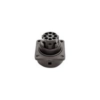 AMPHENOL SINE/TUCHEL C016 10G008 000 1 Circular Connector, 8+PE, Standard Circular Connector, ecomate C16-3 Series, Cable Mount Receptacle