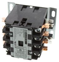 SQUARE D BY SCHNEIDER ELECTRIC 8910DPA44V02 Contactor, 40 A, Panel Mount, 600 VAC, 4PST-NO, 4 Pole, 20 hp
