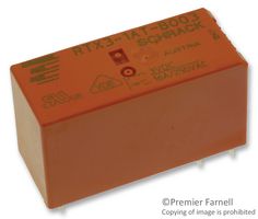 TE CONNECTIVITY - SCHRACK RTX3-1AT-B003 Power Relay, SPST-NO, 3 VDC, 16 A, RTX Series, Through Hole, Latching Single Coil