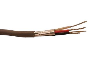 ALPHA WIRE 2413C SL005 Multiconductor Cable, Control, Shielded, 3 Conductor, 20 AWG, 0.562 mm², 100 ft, 30.5 m