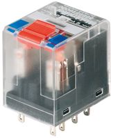 WEIDMULLER 8690150000 Power Relay, 4PDT, 115 VAC, 6 A, RCM Series, Socket, Non Latching