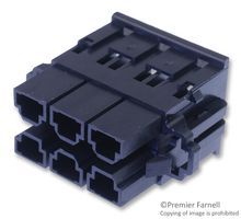 MOLEX 43914-1103 Connector Housing, Black, Mini-Fit Sr. 43914 Series, Receptacle, 10 Positions, 10 mm