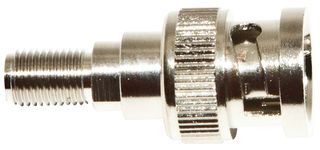 MUELLER ELECTRIC BU-P4289 RF / Coaxial Adapter, BNC, Plug, SMA, Jack, Straight Adapter, 50 ohm