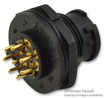 AMPHENOL LTW BD-08PMMP-LC7001 Circular Connector, Standard Circular Connector, Standard (B) Series, 8 Contacts