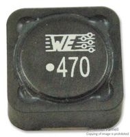 WURTH ELEKTRONIK 744771147 Power Inductor (SMD), 47 µH, 2.21 A, Shielded, 2.6 A, WE-PD Series