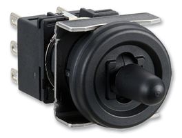 IDEC LB6T-33T7 Toggle Switch, 3PDT, Non Illuminated, LB Series, Panel Mount, 5 A