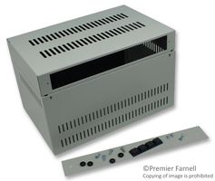 HAMMOND 1452KE9 Metal Enclosure, 1452 Series, Instrument, Steel, 216 mm, 343 mm, 226 mm, IP31