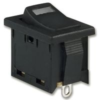 E-SWITCH R1966ABLKBLKESRED