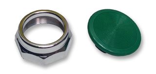 SCHNEIDER ELECTRIC 9001K16G Switch Cap, Harmony Style 9 Non-illuminated Mushroom Operators, Green, Harmony 9001K Series