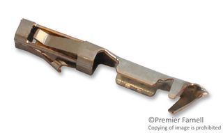 AMP - TE CONNECTIVITY 1-104481-0 Contact, AMPMODU Short Point Series, Socket, Crimp, 28 AWG, Gold Plated Contacts