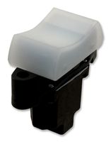 HONEYWELL 1TP201-7 Rocker Switch, (On)-Off-(On), SPDT, Non Illuminated, Panel Mount, White, TP Series