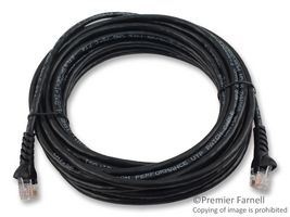 MULTICOMP PRO SPC21982 Ethernet Cable, Cat5e, Cat5e, RJ45 Plug to RJ45 Plug, UTP (Unshielded Twisted Pair), Black, 7.6 m