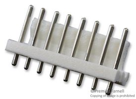 TE CONNECTIVITY - AMP 640388-8 Pin Header, Wire-to-Board, 3.96 mm, 1 Rows, 8 Contacts, Through Hole Straight, MTA-156 Series