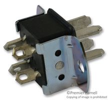 BRADY 65329 Rectangular Power Connector, 4 Contacts, 300 Series, Cable Mount, Solder, Plug