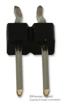 AMPHENOL COMMUNICATIONS SOLUTIONS 69190-402HLF Pin Header, Board-to-Board, 2.54 mm, 1 Rows, 2 Contacts, Through Hole