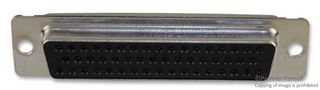 AMPHENOL COMMUNICATIONS SOLUTIONS L77DD50SU D Sub Connector, DB50, Standard, Receptacle, 17D Series, 50 Contacts, DD, Solder