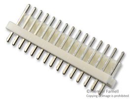 TE CONNECTIVITY - AMP 1-640456-5 Pin Header, Wire-to-Board, 2.54 mm, 1 Rows, 15 Contacts, Through Hole Straight, MTA-100 Series