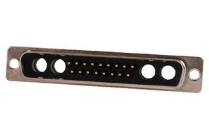 AMPHENOL COMMUNICATIONS SOLUTIONS L717TWC21WA4P Combination Layout D Sub Connector, TW Hybrid D Sub series, DC-21WA4, Plug, 21 Contacts