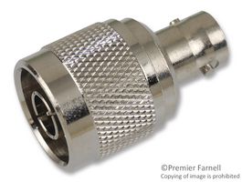 AIM CAMBRIDGE - CINCH CONNECTIVITY 26-8016 RF / Coaxial Adapter, BNC, Jack, N, Plug, Straight Adapter, 50 ohm