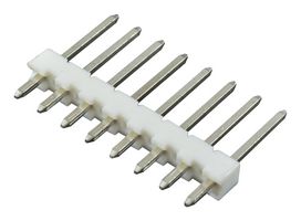 TE CONNECTIVITY - AMP 3-644456-8 Pin Header, Wire-to-Board, 2.54 mm, 1 Rows, 8 Contacts, Through Hole Straight, MTA-100 Series