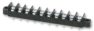 MOLEX 38700-6310 PCB Mount Barrier Terminal Block, 8.25 mm, 1 Row, 10 Positions, 22 AWG, 14 AWG, 15 A