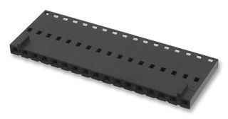 MOLEX 50-57-9210 Connector Housing, Black, SL 70066 Series, Receptacle, 10 Positions, 2.54 mm
