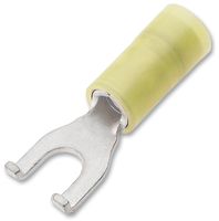 MOLEX 19127-0089 Fork / Spade Tongue Terminal, Avikrimp 19127 Series, 12AWG to 10AWG, 6 mm², 5mm, 10"