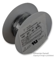 BELDEN 83000 010100 Wire, Hook Up, Hi Temp, PTFE, Black, 30 AWG, 7 x 38AWG, 100 ft