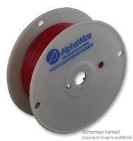 ALPHA WIRE 3251 RD001 Wire, Hook Up, UL1061, PVC, Red, 22 AWG, 7 x 30AWG, 305 m