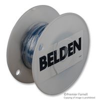 BELDEN 83009 006100 Wire, Hook Up, Hi Temp, PTFE, Blue, 18 AWG, 19 x 30AWG, 100 ft