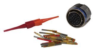 AMPHENOL AEROSPACE D38999/26FD18SN Circular Connector, MIL-DTL-38999 Series III, DS38999/26 Series, Straight Plug, 18 Contacts
