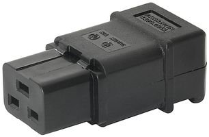 SCHURTER 4300.0921... IEC Power Connector, IEC C19 Socket, 20 A, 250 VAC, Screw, Cable Mount