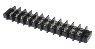 MULTICOMP PRO MC24333 Panel Mount Barrier Terminal Block, 2 Row, 12 Positions, 11 mm, 25 A
