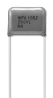 PANASONIC ECW-F2105JA. General Purpose Film Capacitor, Metallized PP, Radial Box - 2 Pin, 1 µF, ± 5%, 125 V, 250 V