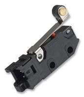 ARATAS D3M-01L2 Microswitch, Subminiature, Hinge Lever, SPST-NC, Quick Connect, 100 mA, 30 V