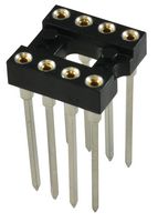MILL-MAX 123-43-308-41-001000 IC & Component Socket, 8 Contacts, DIP Socket, 2.54 mm, 123 Series, 7.62 mm, Beryllium Copper