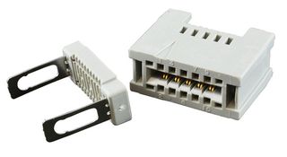 AMPHENOL ADVANCED SENSORS RL2005-27K-138-D1 Card Edge Connector, Dual Side, 1.78 mm, 10 Contacts, Panel Mount, Straight