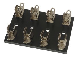 KEYSTONE 3539 Fuseholder, Fuse Block, 500V, 15A, 3AG, Solder, Phenolic, Black