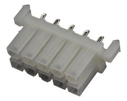 MOLEX 15-24-7100 PCB Receptacle, Board-to-Board, Power, 4.2 mm, 2 Rows, 10 Contacts, Through Hole Mount