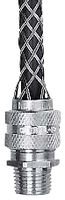 HUBBELL WIRING DEVICES 07401021 Cable Gland, Silver